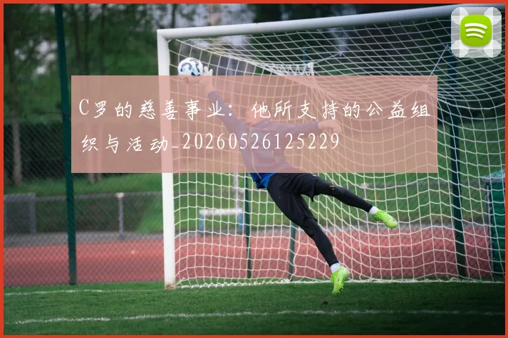 C罗的慈善事业：他所支持的公益组织与活动_20260526125229